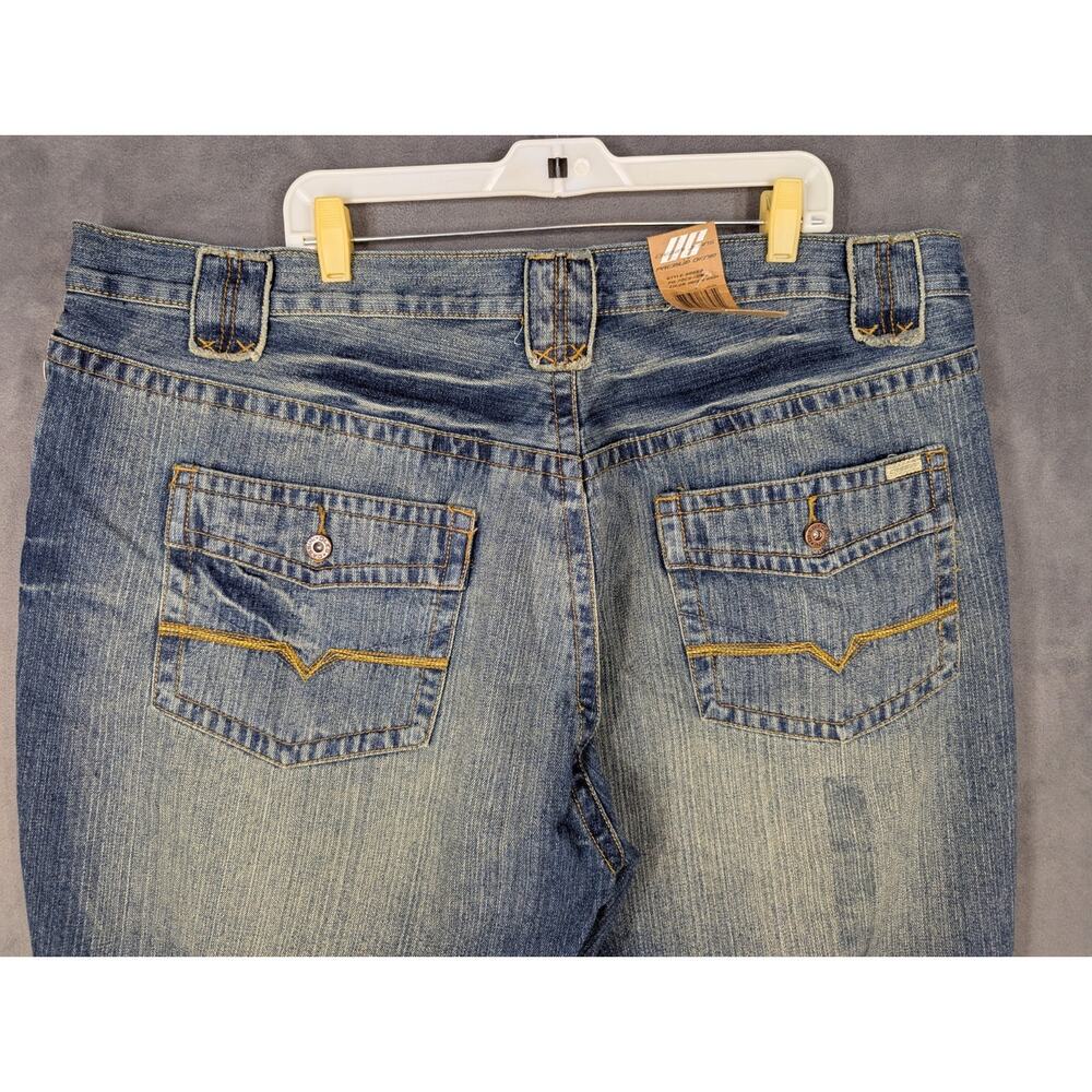 Cassini Jeans Men 46 x 30 Blue Y2K Hip Hop NWT
